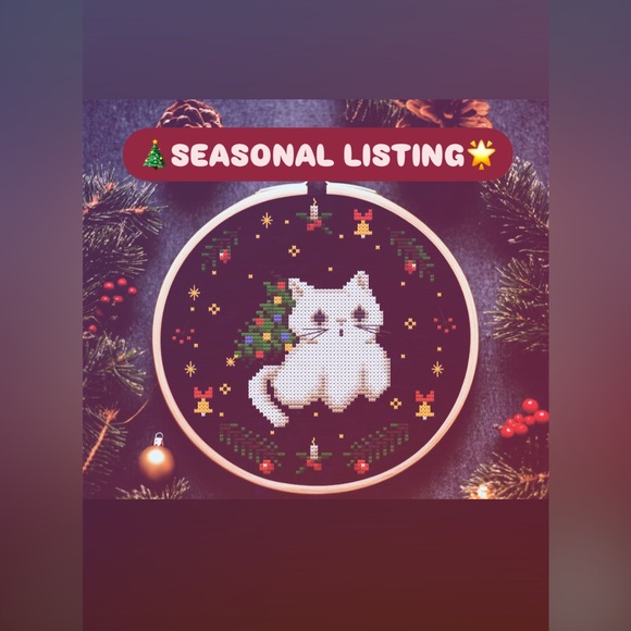 🐶🐾🎠🎄 Vintage Wood Ornaments 🐶🐾🎠🎄 3 pcs - Picture 8 of 8